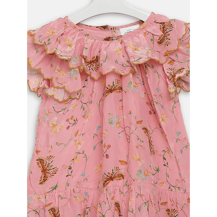 butterfly garden - pink