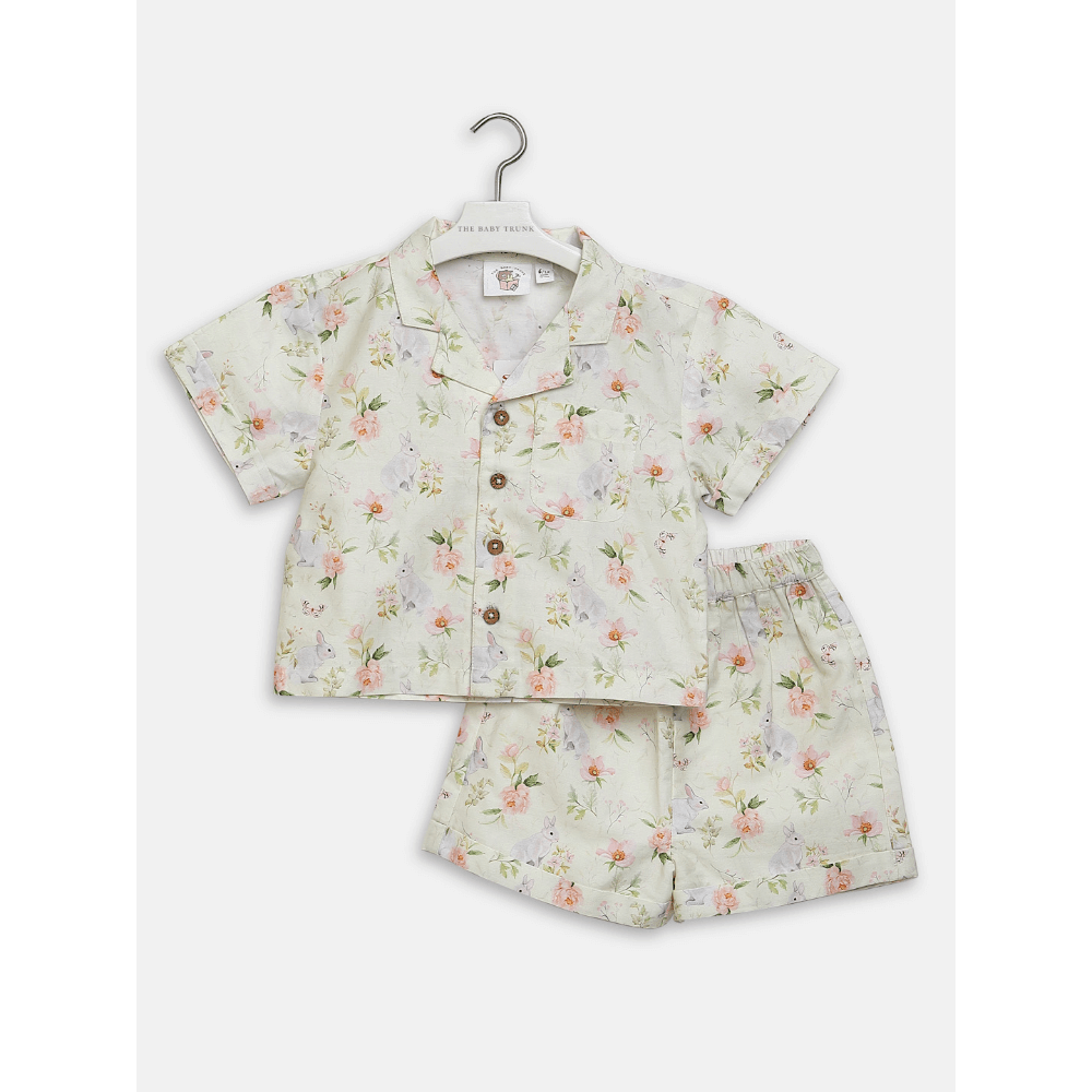 The Baby Trunk Happy Bunny Co-ord Set