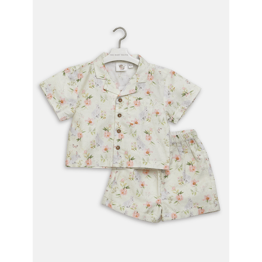 The Baby Trunk Happy Bunny Co-ord Set