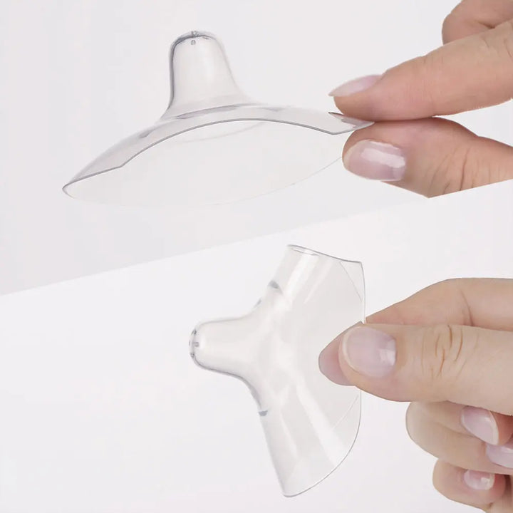 Haakaa Ultra-Thin Silicone Nipple Shields – Natural Feel &amp; Pain Relief – Size M