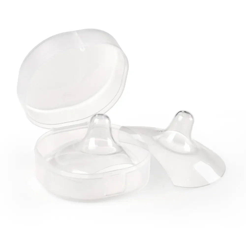 Haakaa Ultra-Thin Silicone Nipple Shields – Natural Feel &amp; Pain Relief – Size L