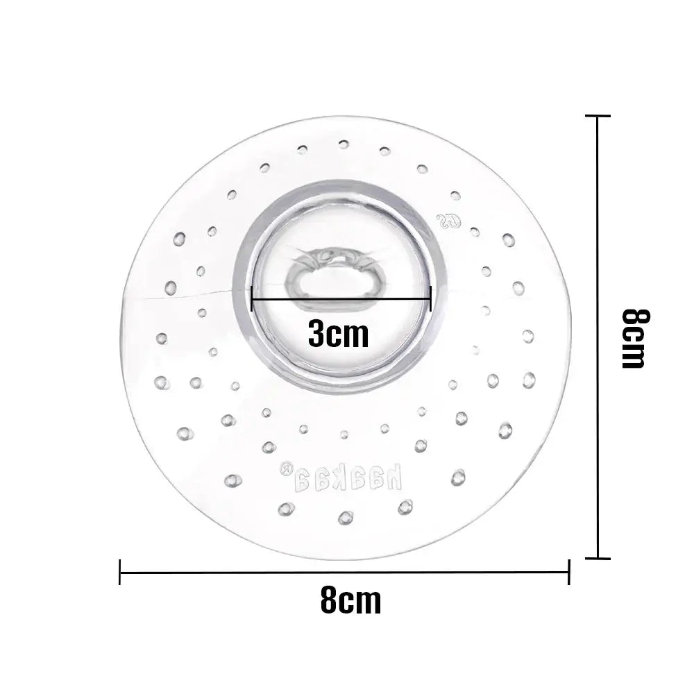 Haakaa Breastfeeding Nipple Shield – Orthodontic Teat for Comfortable Latch – Round Base