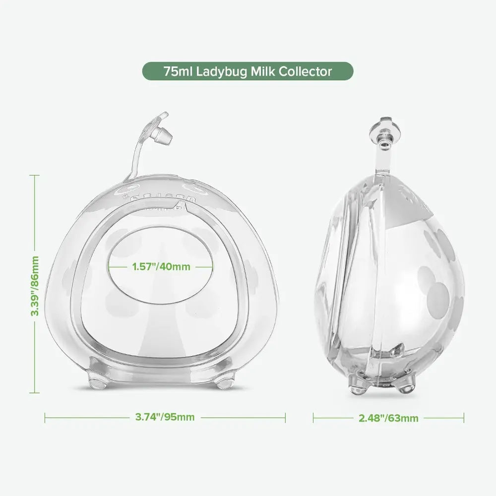 Haakaa Ladybug Silicone Breast Milk Collector – Leak-Free Passive Milk Collection – 75ml