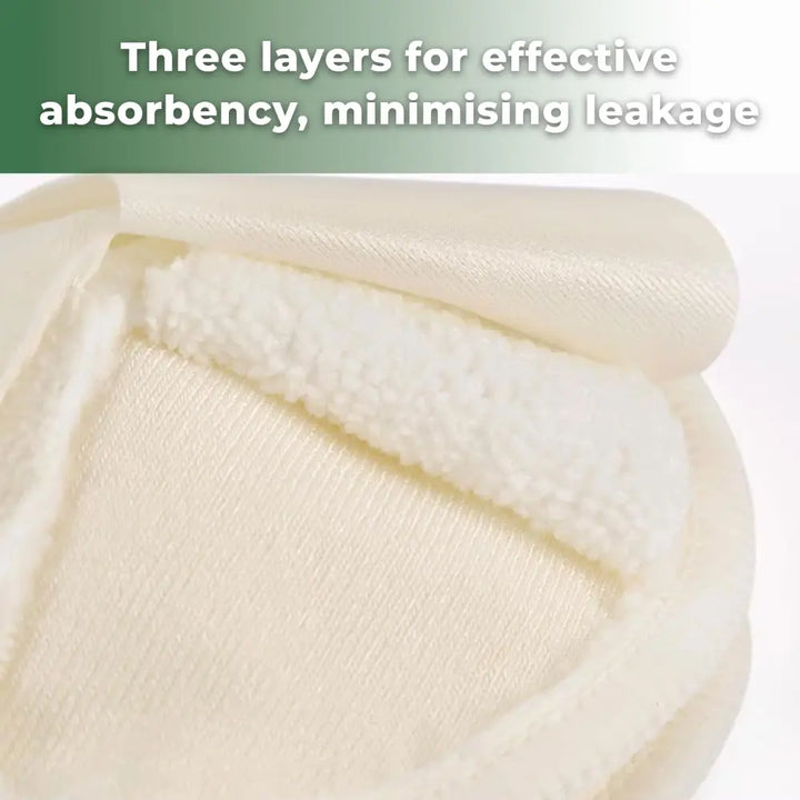 Haakaa All-Day Reusable Nursing Pad Set – Leak Protection &amp; Comfort for Breastfeeding