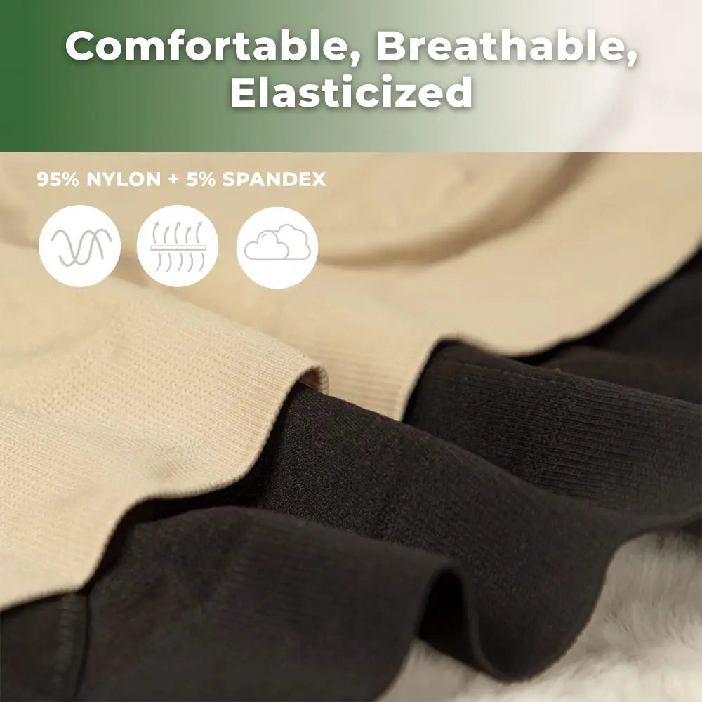 Haakaa Hands-Free Pumping &amp; Nursing Bra – Supportive &amp; Comfortable Fit – Beige – Size M