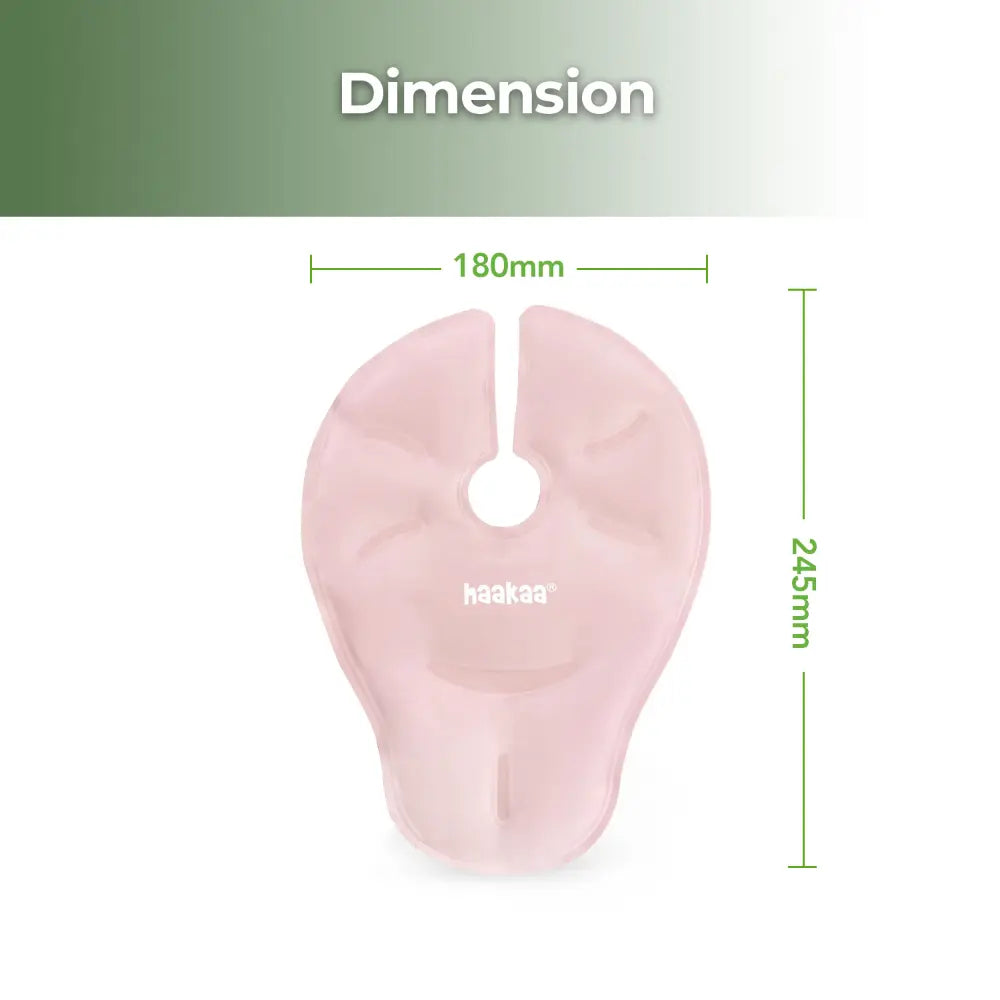 Haakaa Hot &amp; Cold Reusable Breast Compression Pads with Organic Cotton Sleeves