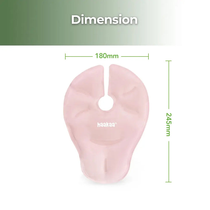 Haakaa Hot &amp; Cold Reusable Breast Compression Pads with Organic Cotton Sleeves