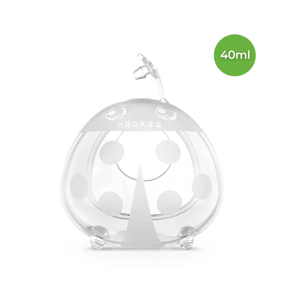 Haakaa Ladybug Silicone Breast Milk Collector – Leak-Free Passive Milk Collection – 40ml