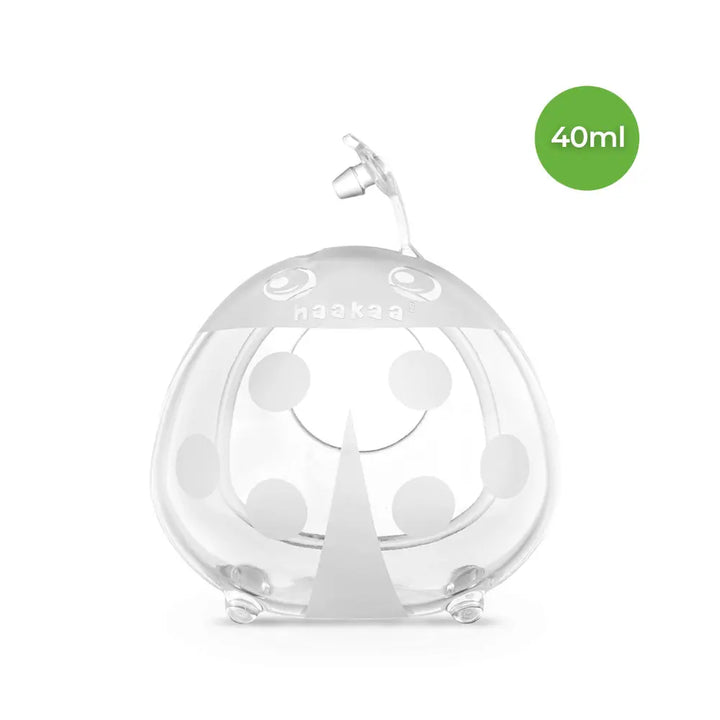 Haakaa Ladybug Silicone Breast Milk Collector – Leak-Free Passive Milk Collection – 40ml