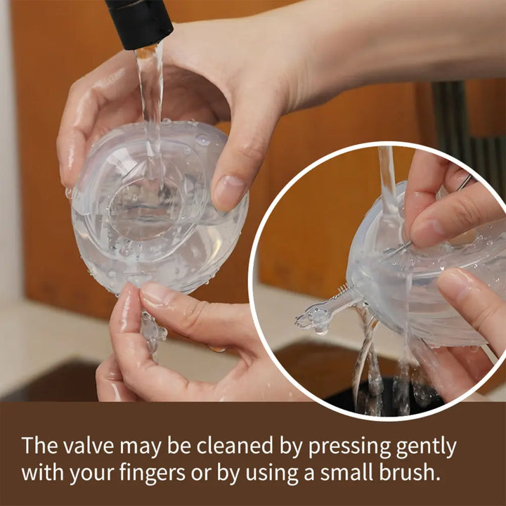Haakaa Shell Wearable Silicone Breast Pump – Hands-Free &amp; Discreet Milk Collection – 120ml