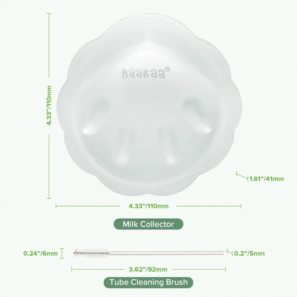 Haakaa Petal Soft Silicone Milk Collector – Gentle Hands-Free Milk Collection – 1pc