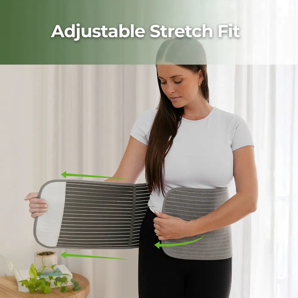 Haakaa Postpartum Abdominal Band for Women After Delivery - Grey
