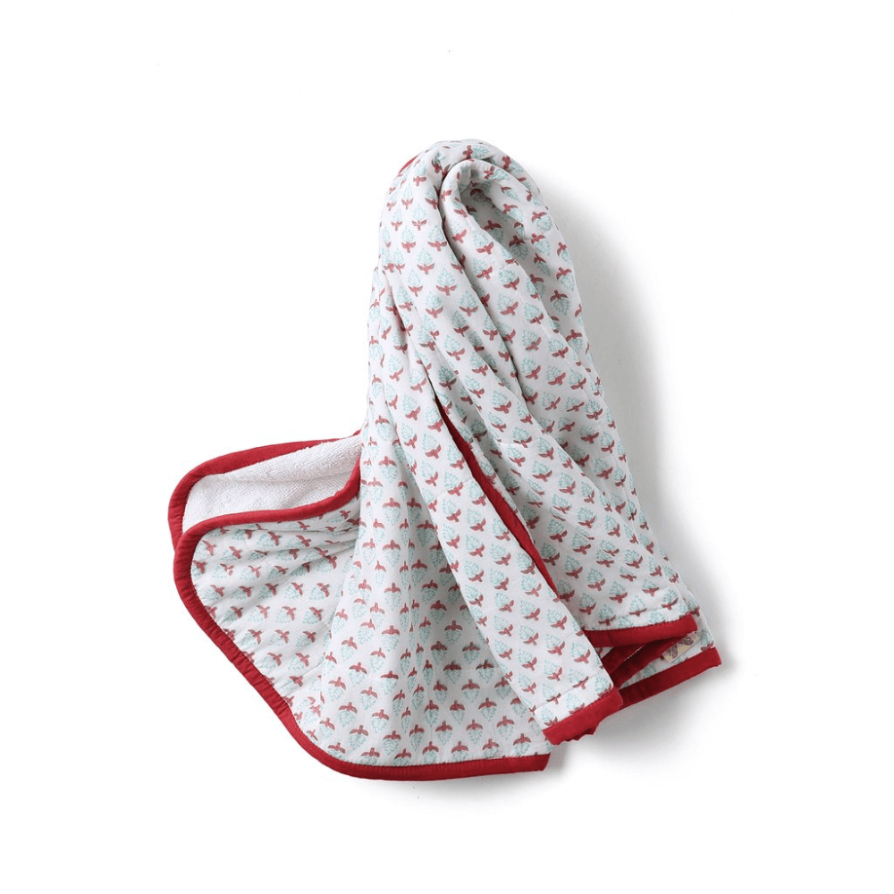 Malabar Baby Block Printed Towel