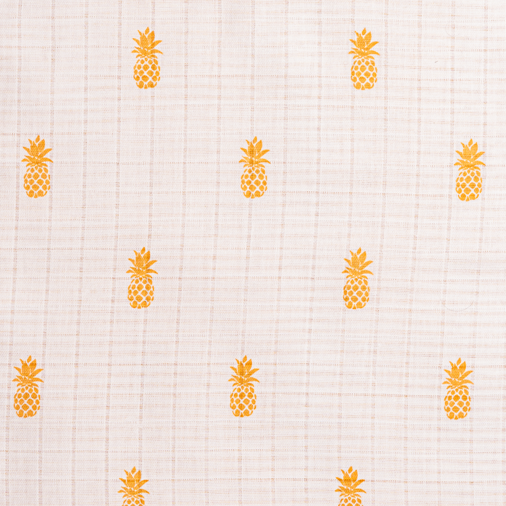 Masilo Organic Muslin Blanket - Pineapple Bliss