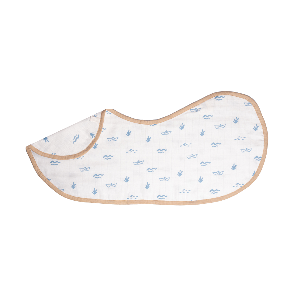 Masilo Organic Muslin Burp Cloth & Bib (Pack of 2)