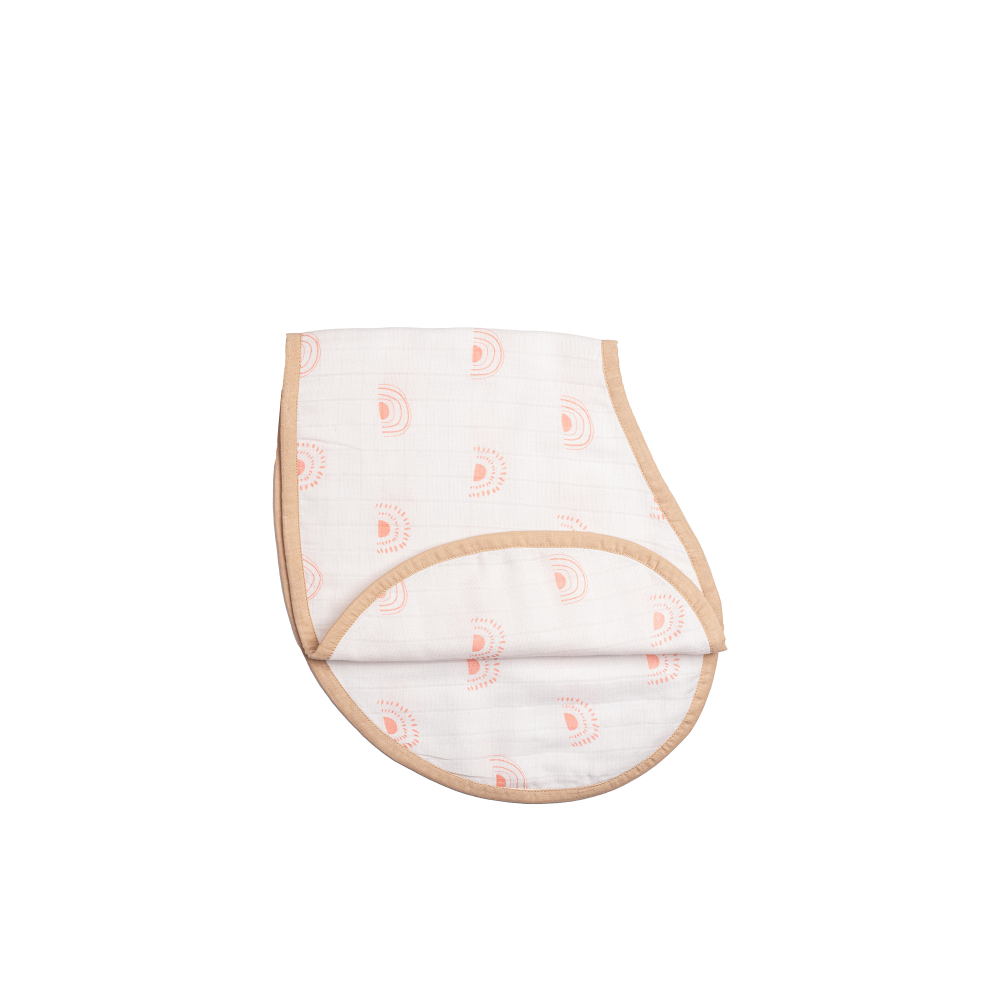 Masilo Organic Muslin Burp Cloth & Bib (Pack of 2)