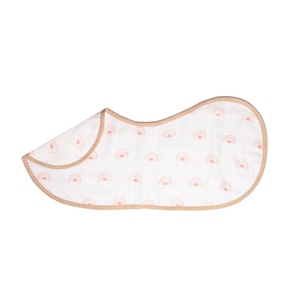 Masilo Organic Muslin Burp Cloth & Bib (Pack of 2)