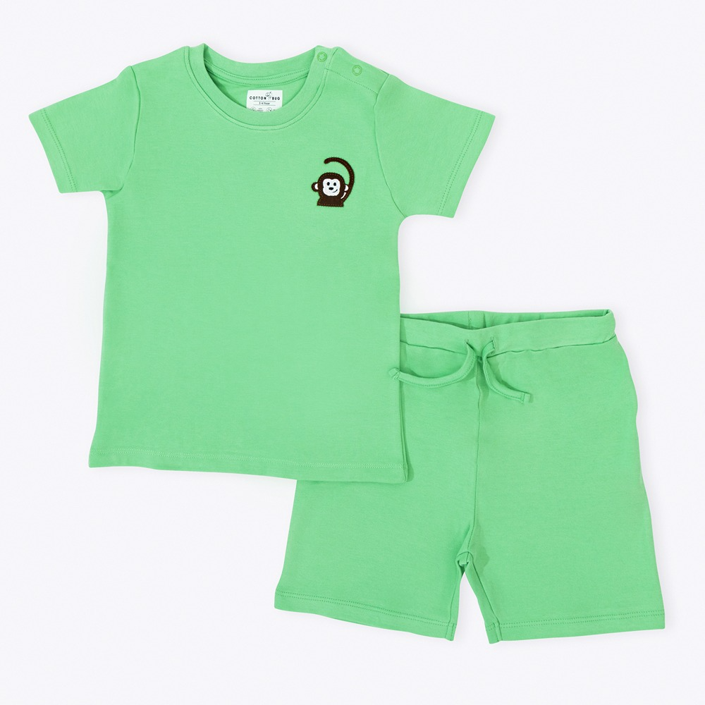 Cotton Bug Co-ord Set - Monkey