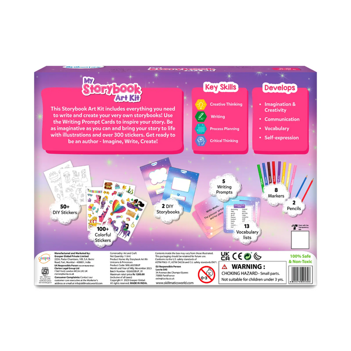 Skillmatics My Storybook Art Kit - Unicorns &amp; Princesses