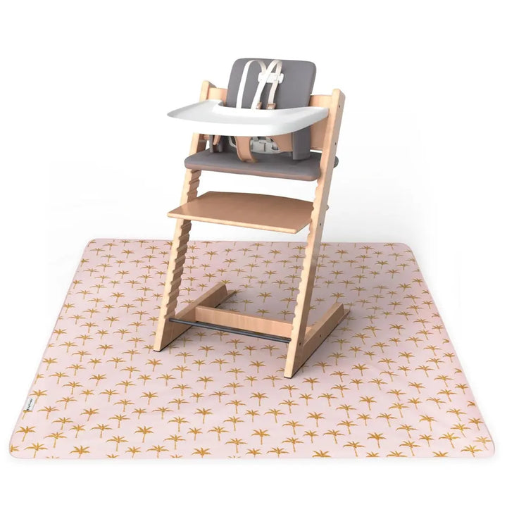 Tiny Twinkle Mess-Proof Splat Mat - Royal Palm