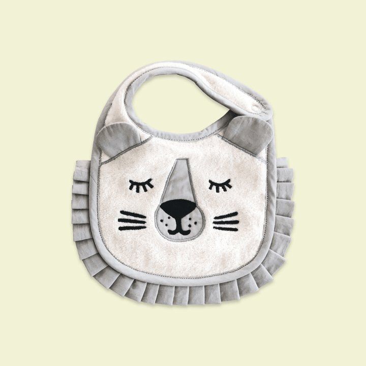 Masilo New-born Bibs - Puppy &amp; Lion (Pack of 2)