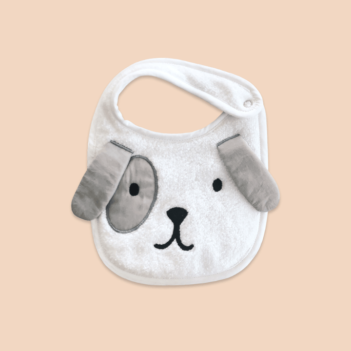 Masilo New-born Bibs - Puppy &amp; Lion (Pack of 2)