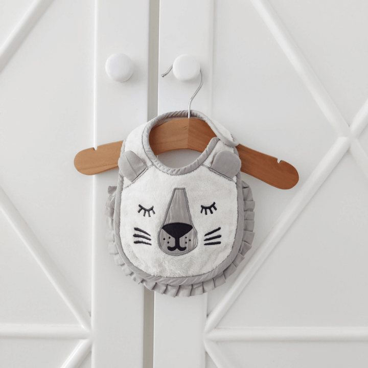 Masilo New-born Bibs - Puppy &amp; Lion (Pack of 2)