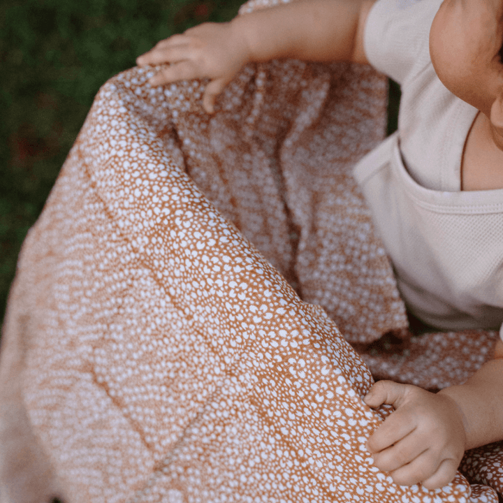 Raamae Muslin Swaddle Set - Garden