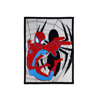 Spidey - Disney Cotton Knitted Throw / Ac Blanket For Kids