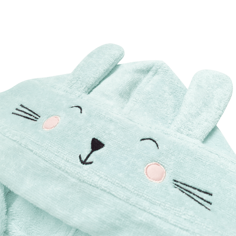 Hooded Baby Robe - Bunny