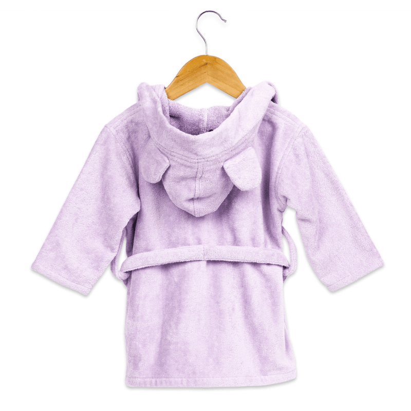 Masilo Hooded Baby Robe - Lilac