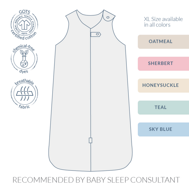 Malabar Baby Melange Wearable Baby Sleep Sack - Sherbert 0.6 TOG