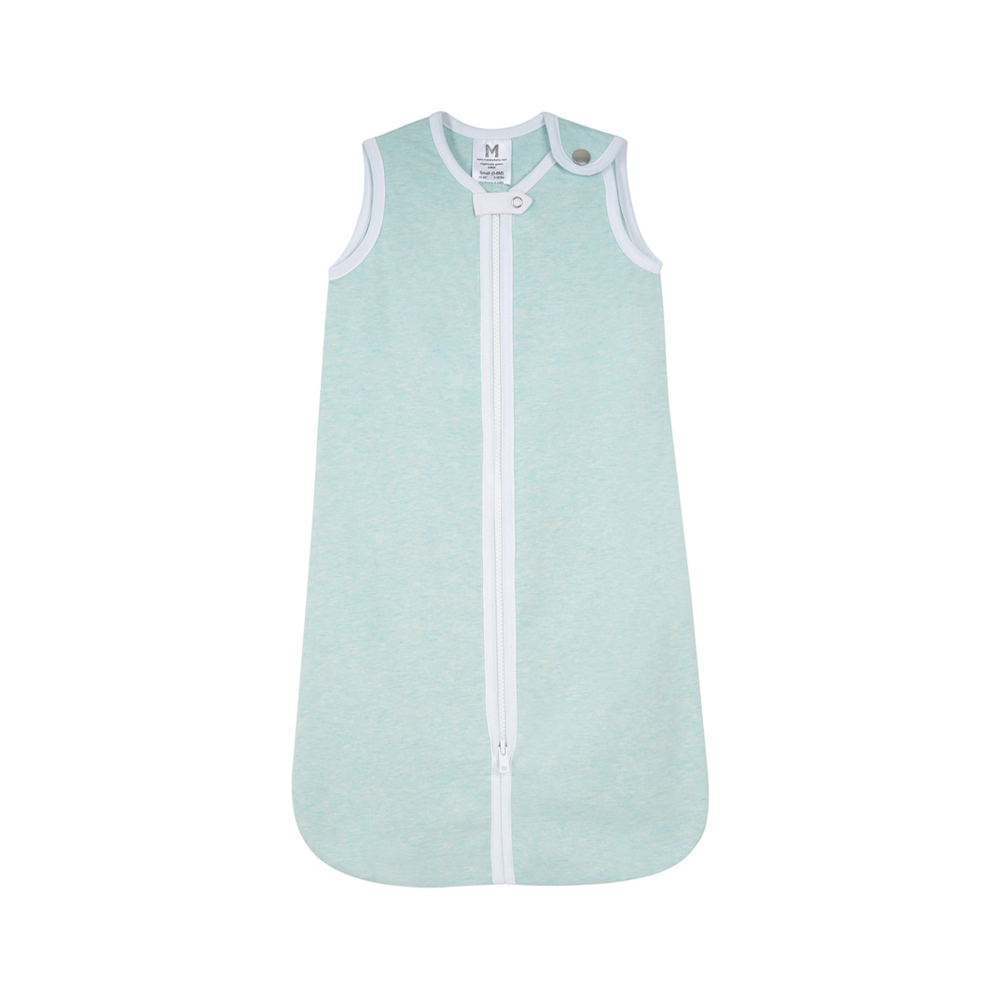 Malabar Baby Melange Wearable Baby Sleep Sack (Lightweight) - Mint