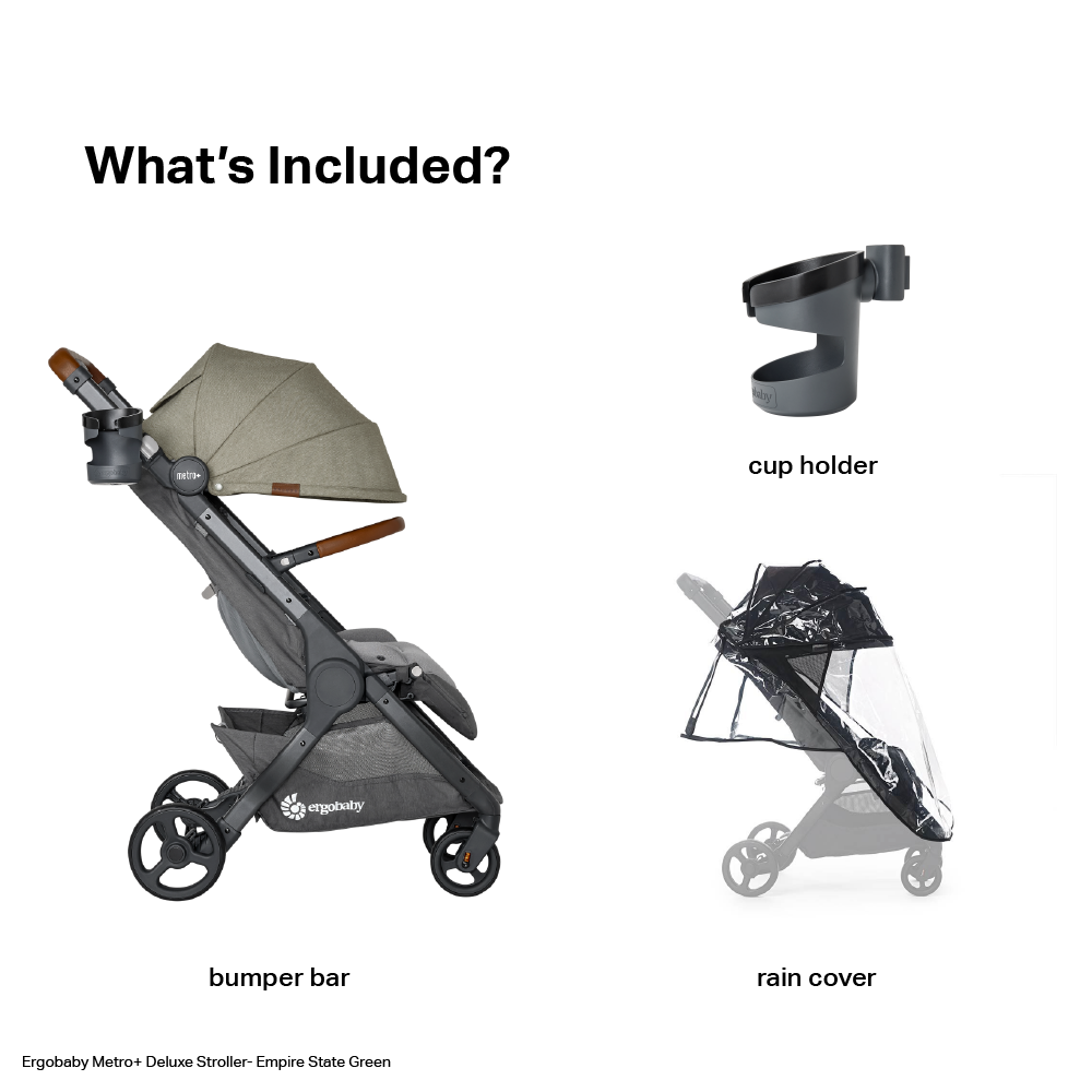 Ergobaby Metro+ Deluxe Compact Stroller