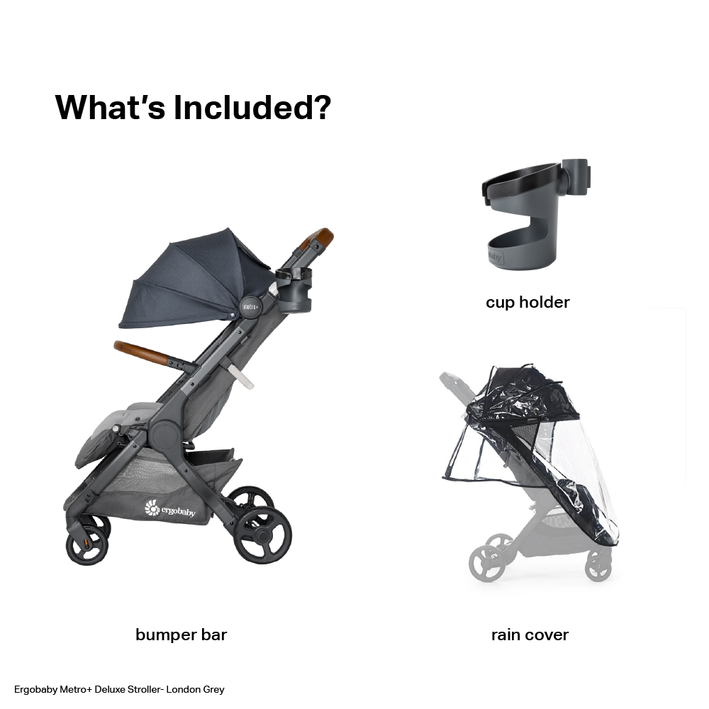 Ergobaby Metro+ Deluxe Compact Stroller