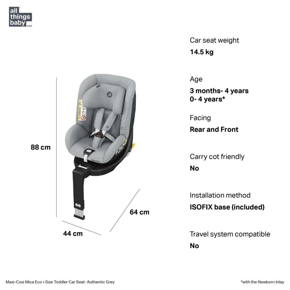 Maxi-Cosi Mica Eco i-Size Toddler Car Seat