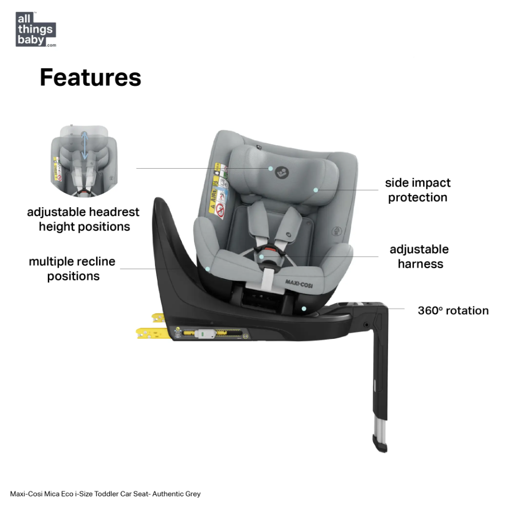 Maxi-Cosi Mica Eco i-Size Toddler Car Seat