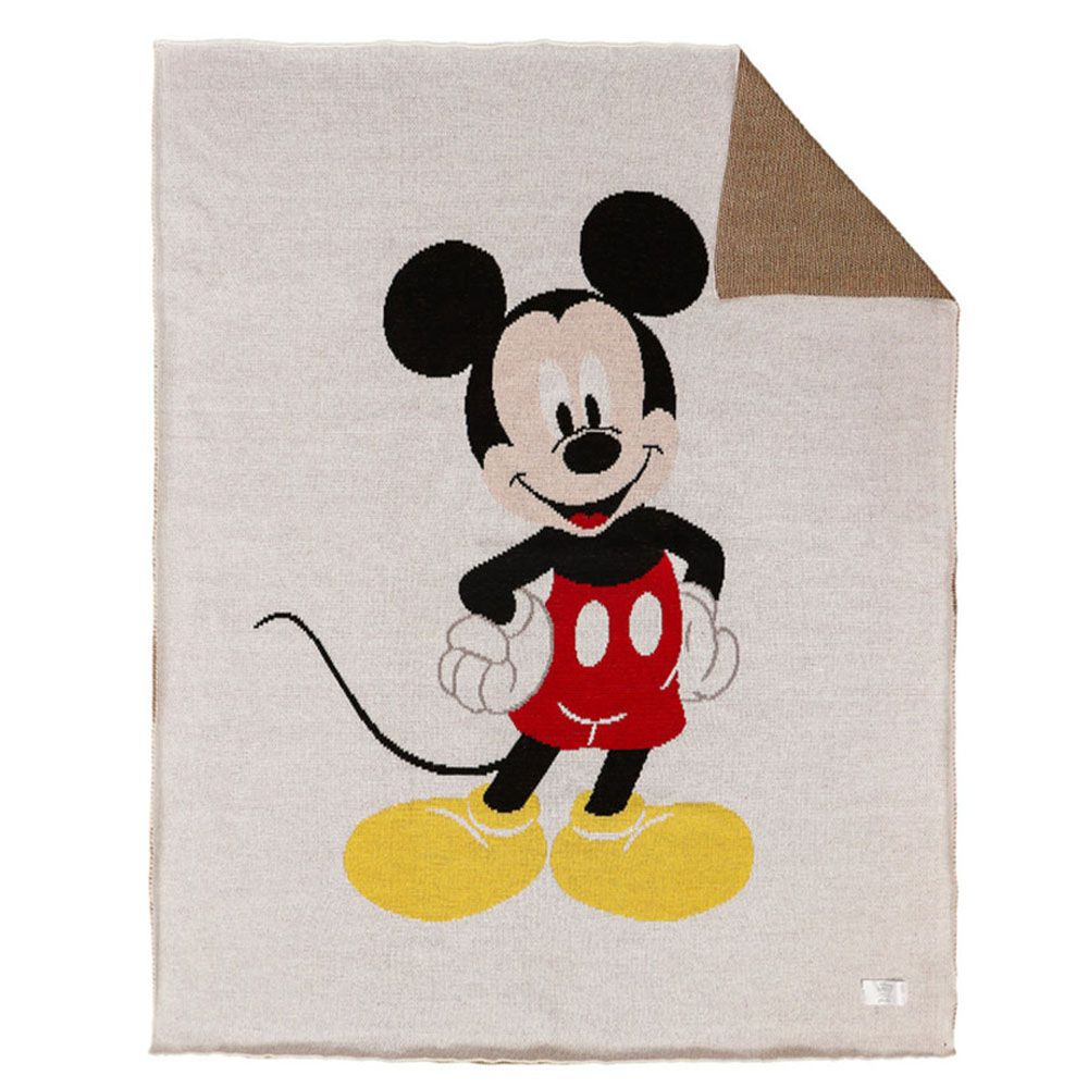 Pluchi Disney Baby Blanket Classic Mickey Mouse