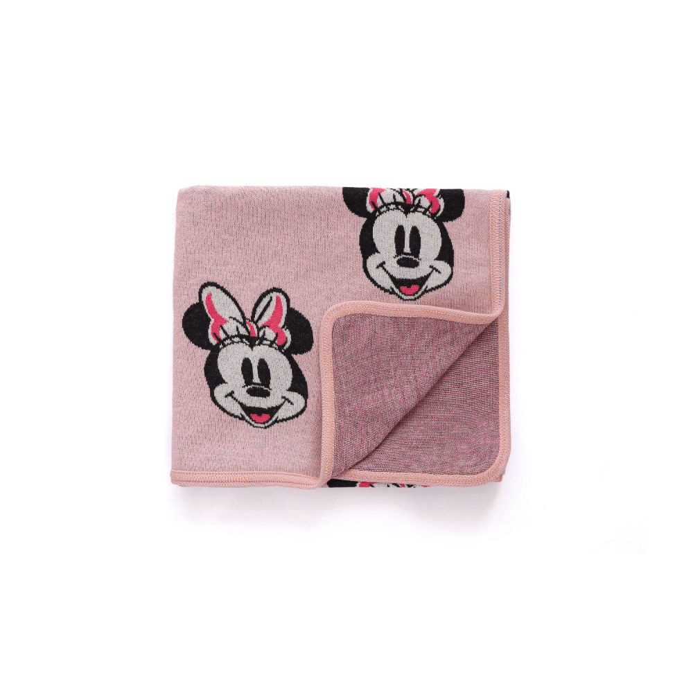 Pluchi Minnie Love - Disney Cotton Knitted Ac Blanket For Baby