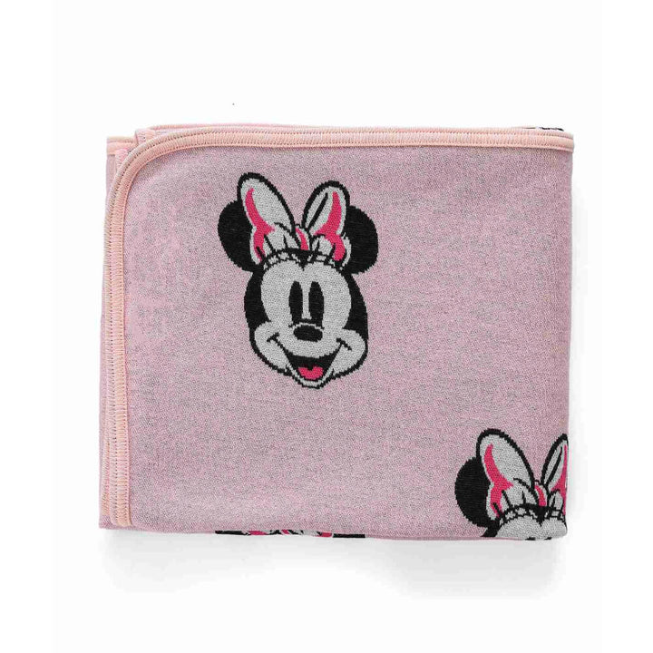 Pluchi Minnie Love - Disney Cotton Knitted Ac Blanket For Baby