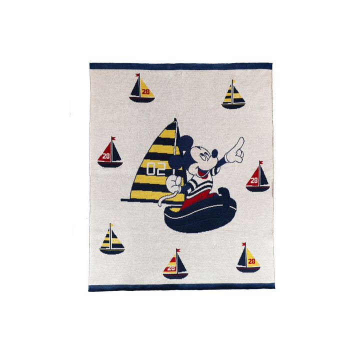 Mickey on Sail Boat