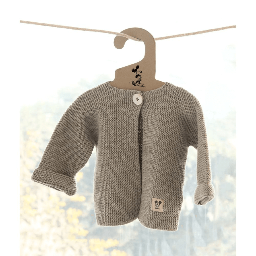 Pluchi Mickey Mouse Cardigan - Vanela Grey Melange