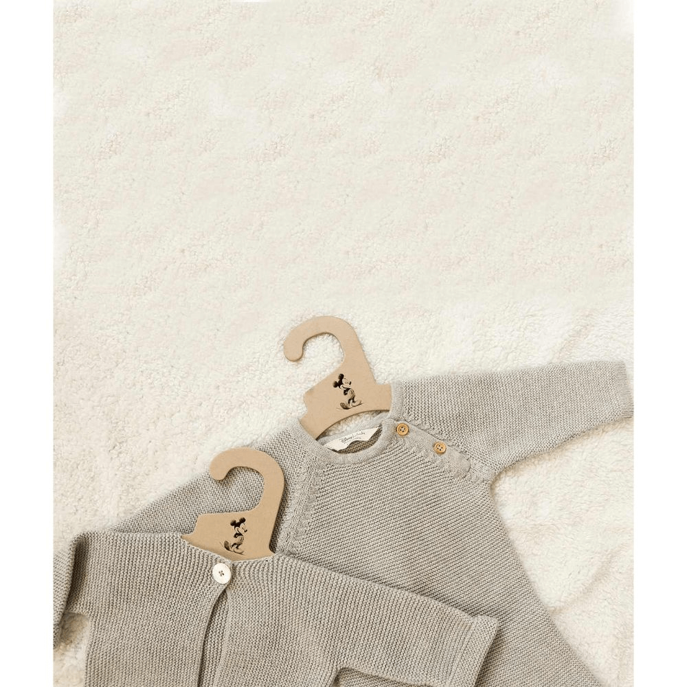 Pluchi Mickey Mouse Cardigan - Vanela Grey Melange