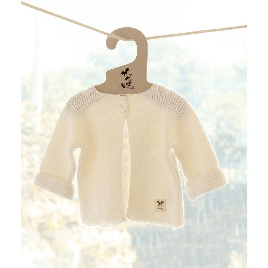 Pluchi Mickey Mouse Cardigan - Ivory