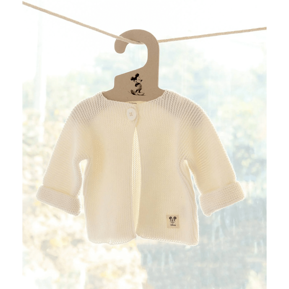 Pluchi Mickey Mouse Cardigan - Ivory