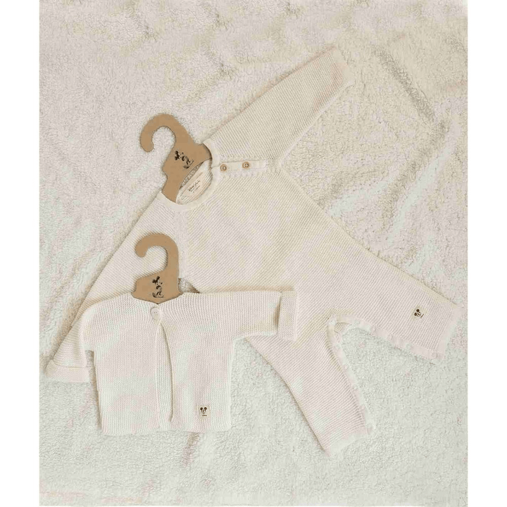 Pluchi Mickey Mouse Cardigan - Ivory