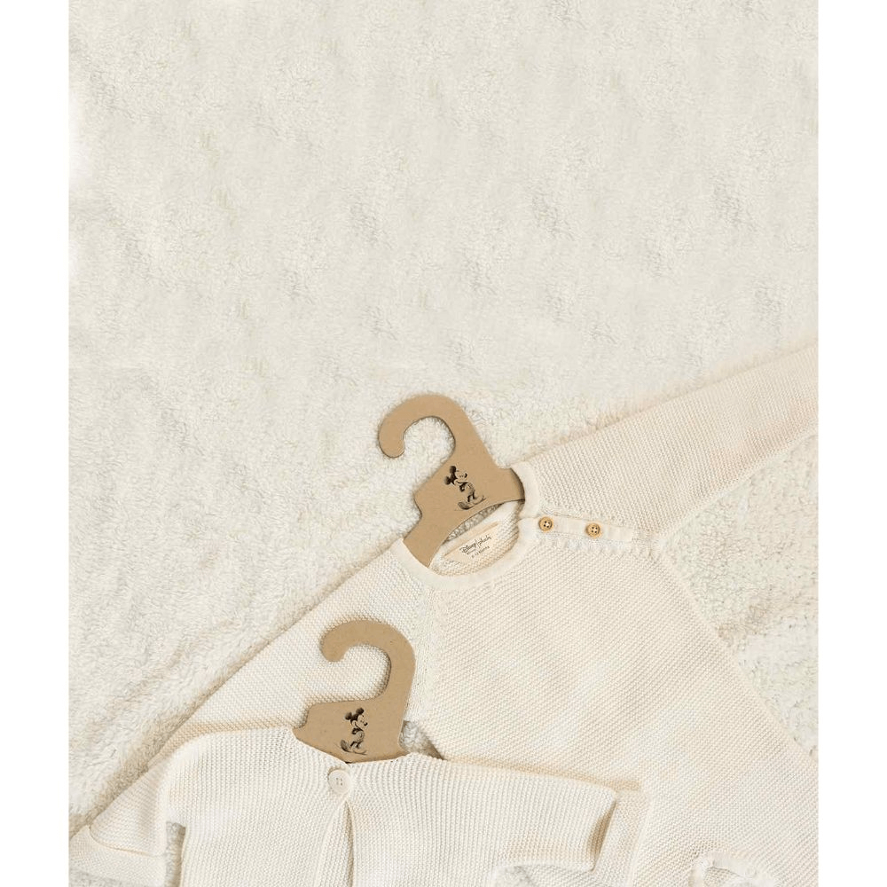 Pluchi Mickey Mouse Cardigan - Ivory