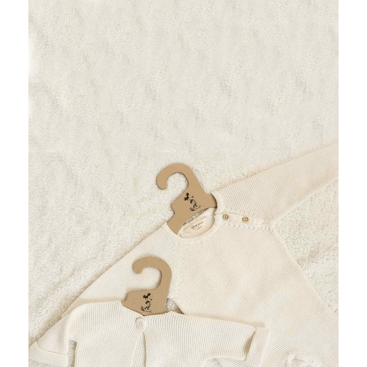 Pluchi Mickey Mouse Cardigan - Ivory
