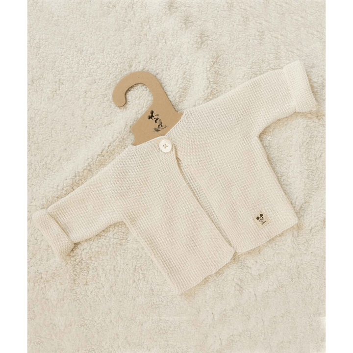 Pluchi Mickey Mouse Cardigan - Ivory