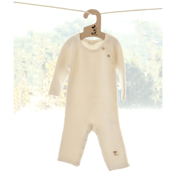 Pluchi Mickey Mouse Romper - Ivory